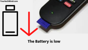 The Battery is low