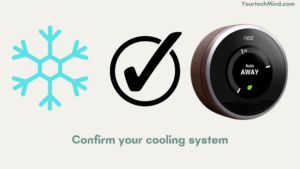 Confirm your cooling system