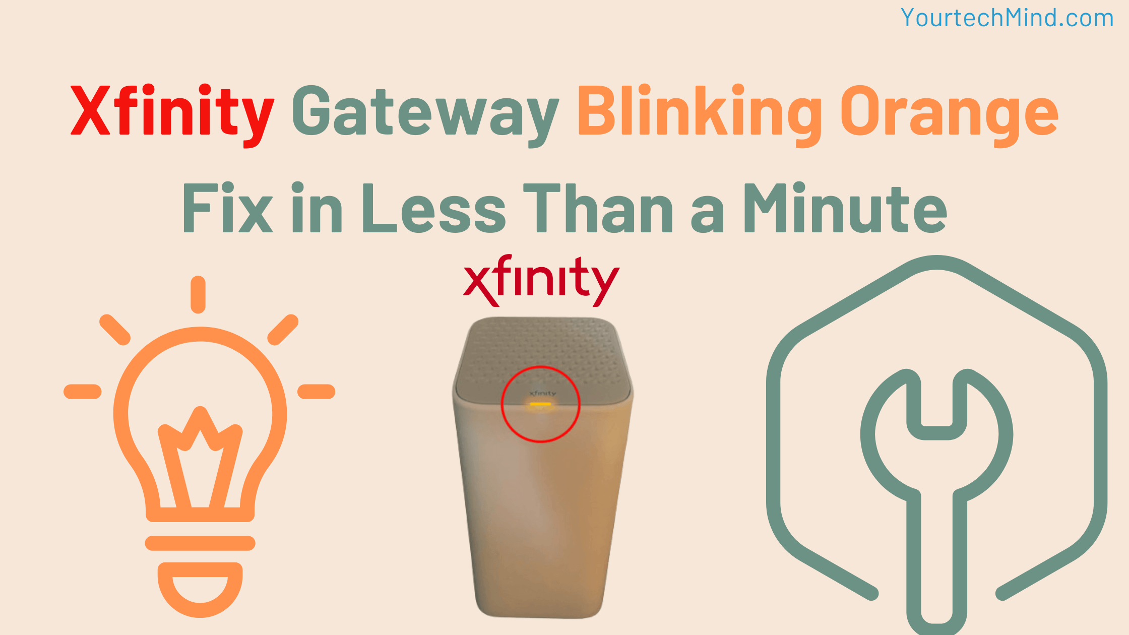 Xfinity Gateway Blinking Orange