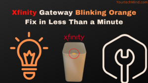 Xfinity Gateway Blinking Orange 